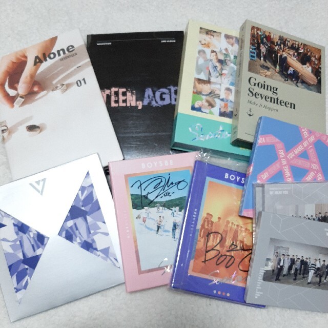 SEVENTEEN 10点セット　サイン付きseventeen