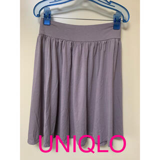 ユニクロ(UNIQLO)のUNIQLO  フレアスカート  Lサイズ(ひざ丈スカート)