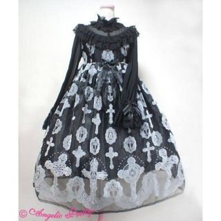 アンジェリックプリティー(Angelic Pretty)のHeavenly Cross OP等(ひざ丈ワンピース)