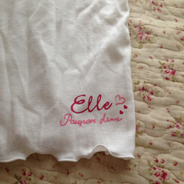 ELLE(エル)の女の子 フリフリパーカ 90 キッズ/ベビー/マタニティのキッズ服女の子用(90cm~)(その他)の商品写真