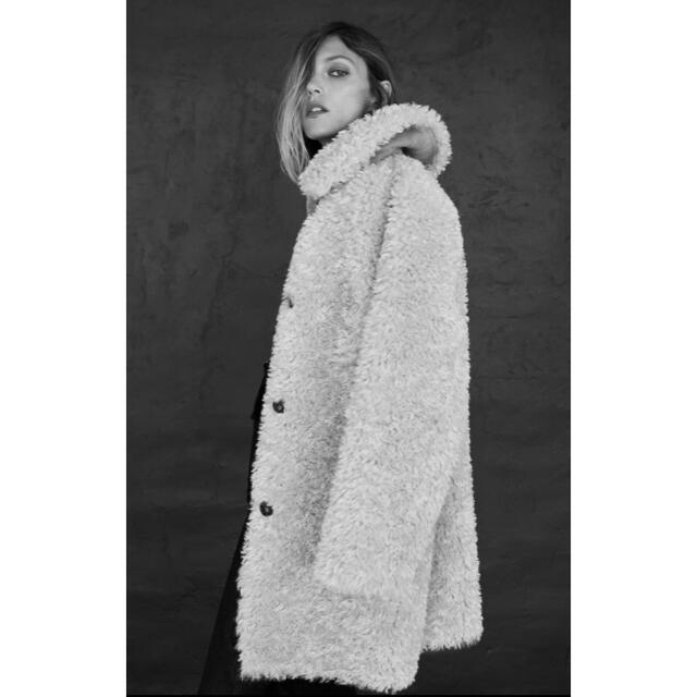 ZARA - ZARA🧸テディベアコートの通販 by urika's shop|ザラ ZARA - ZARA🧸テディベアコートの通販 by urika's shop|ザラ