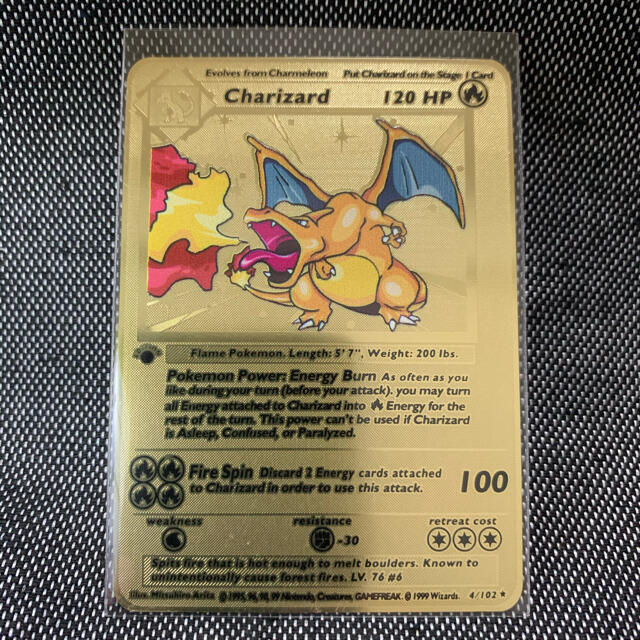 金属カード リザードンv コレクション用 ポケモンカード 英語版 海外版の通販 By マギー S Shop ラクマ 金属カード リザードンv コレクション用 ポケモンカード 英語版 海外版の通販 By マギー S Shop ラクマ