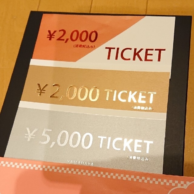 【9000円分】YAMADAYA スコットクラブ チケット