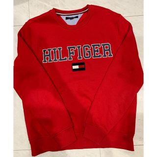 トミーヒルフィガー(TOMMY HILFIGER)の最終値下げ　TOMMY  HILFIGER ロゴトレーナー(スウェット)