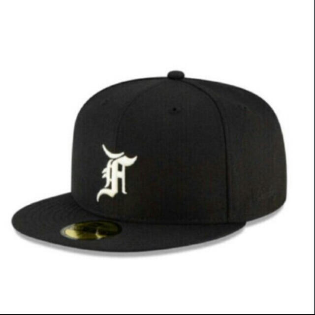 FOG ESSENTIALS NEW ERA 7 1/4 BLACK帽子