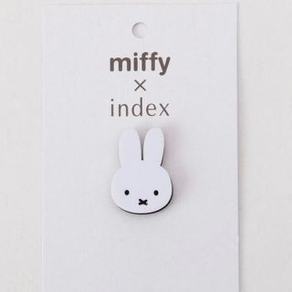 インデックス(INDEX)のmiffy×index ミッフィー　マスクチャーム　ホワイト(チャーム)