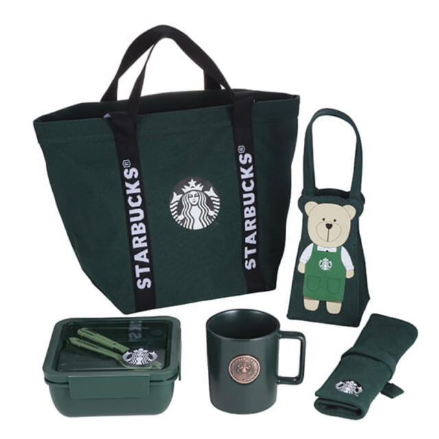 Starbucks Coffee(スターバックスコーヒー)の台湾　スタバ　福袋　5点セット レディースのバッグ(トートバッグ)の商品写真