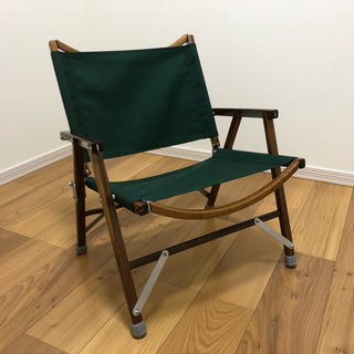 [美品] Kermit Chair カーミットチェアウォールナット(グリーン)(テーブル/チェア)