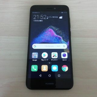 ファーウェイ(HUAWEI)のHUAWEI nova lite simフリー PRA-LX2 ブラック(スマートフォン本体)