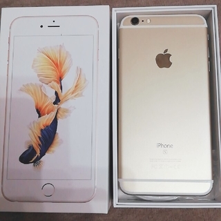 アイフォーン(iPhone)の【値下げ】iPhone6s Plus 128GB  SIMフリー  ゴールド(スマートフォン本体)