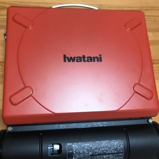 イワタニ(Iwatani)のイワタニ　カセットフー　マーベラス　オレンジ　動作確認済み(ストーブ/コンロ)