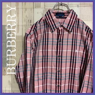 バーバリー(BURBERRY)のburberry ノヴァチェック　シャツ　古着(シャツ)