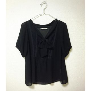 マジェスティックレゴン(MAJESTIC LEGON)のマジェスティックレゴン♡リボンブラウス(シャツ/ブラウス(半袖/袖なし))