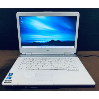 エヌイーシー(NEC)のNEC ノートパソコン LaVie LL550/V win10home (ノートPC)