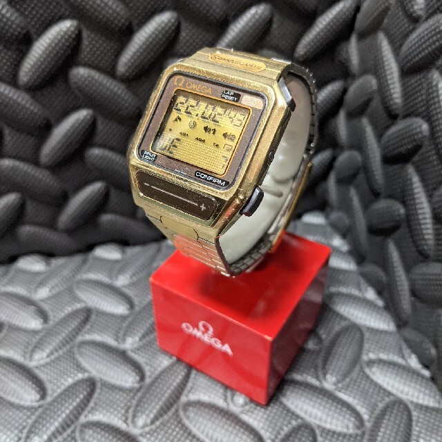 お得セット デジタル  オメガ OMEGA - OMEGA ウォッチ クォーツ センサー シーマスター 腕時計(デジタル)