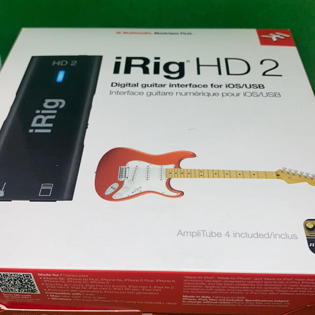 iRig HD 2 楽器のDTM/DAW(オーディオインターフェイス)の商品写真