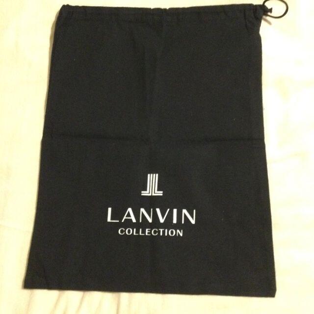 Ray-Ban(レイバン)のLANVIN COLLECTION【ランバンコレクション】 巾着袋　黒 メンズのファッション小物(その他)の商品写真