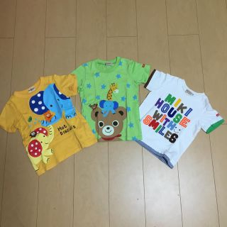 ミキハウス(mikihouse)のミキハウスT 100 3枚セット♡(Tシャツ/カットソー)