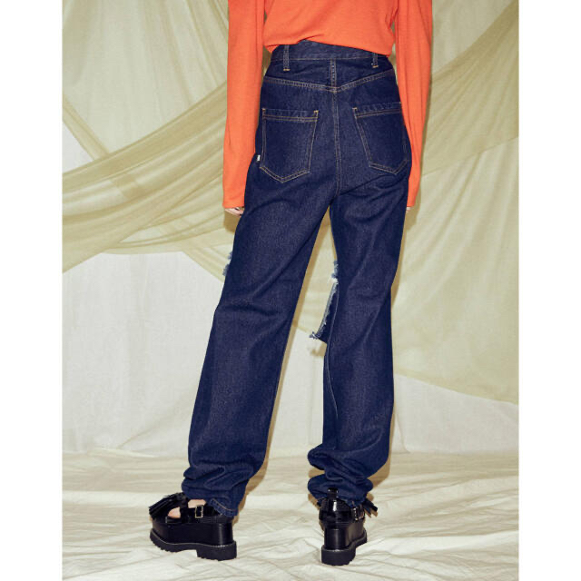 PAMEO POSE Dolores Denim Pants デニム　リボン