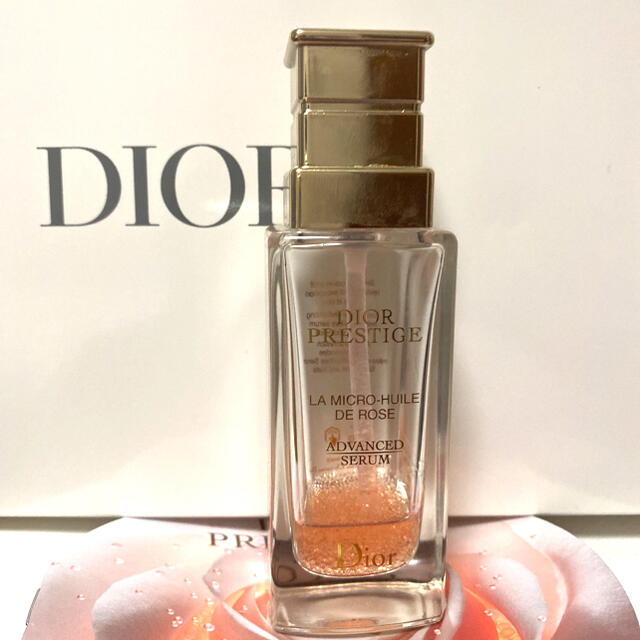 Christian Dior(クリスチャンディオール)のディオール ユイルドローズ used 50ml  NEWタイプ コスメ/美容のスキンケア/基礎化粧品(ブースター/導入液)の商品写真