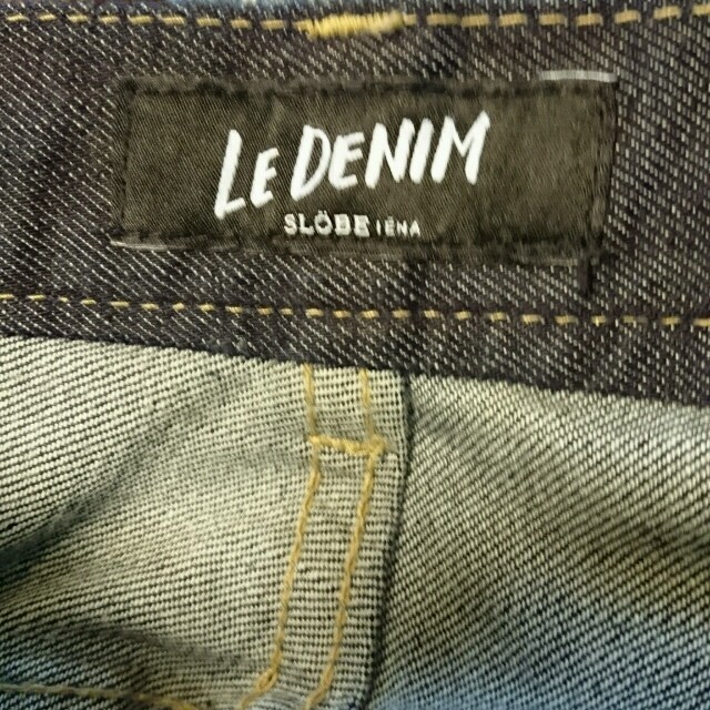 SLOBE IENA(スローブイエナ)のLE DENIMデニムパンツ40 レディースのパンツ(デニム/ジーンズ)の商品写真