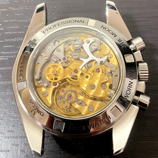 オメガ(OMEGA)の☆極上品☆OMEGA　スピードマスター　プロフェッショナル／スケルトン／金ムーヴ(腕時計(アナログ))