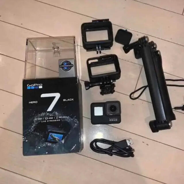 GoPro hero7 black 本体　＋付属品多数GoProhero7