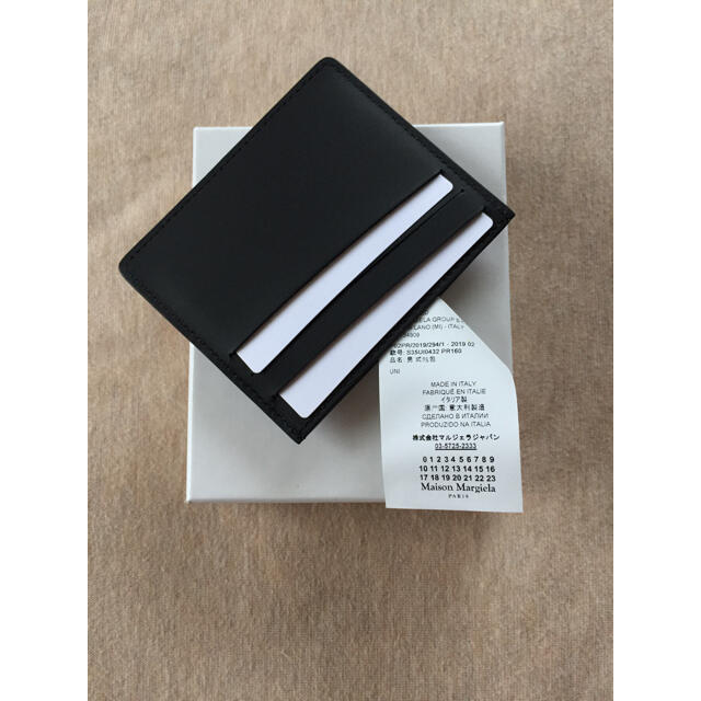 新品 メゾン マルジェラ カレンダーロゴ カードケース パスケース 財布 メンズ