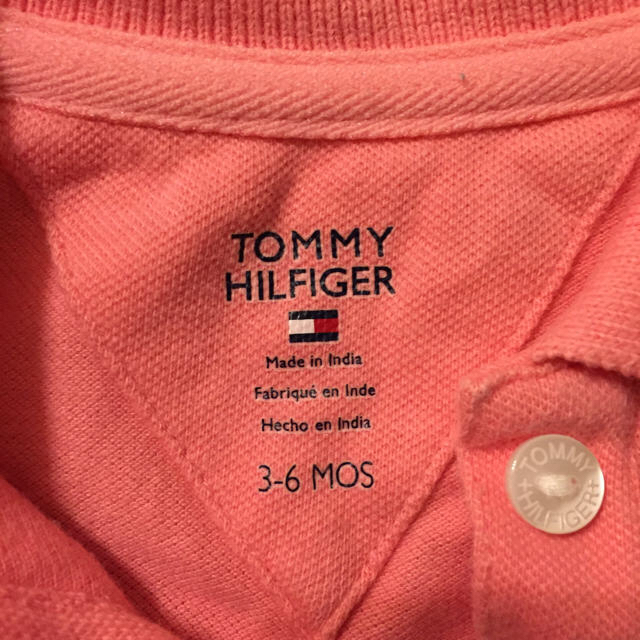 TOMMY HILFIGER(トミーヒルフィガー)の女の子♡ロンパース キッズ/ベビー/マタニティのベビー服(~85cm)(ロンパース)の商品写真