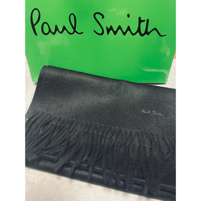 高速配送 新品未使用 カシミヤ100% マフラー Smith Paul ポールスミス - マフラー 高速配送 新品未使用 カシミヤ100% マフラー Smith Paul ポールスミス - マフラー