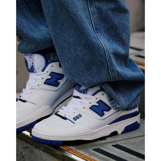 New Balance(ニューバランス)のAH.H フイナム掲載　NEW BALANCE BB550 ブルー　新品 メンズの靴/シューズ(スニーカー)の商品写真