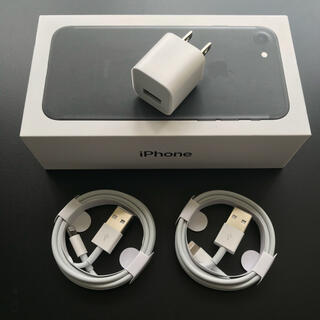 アイフォーン(iPhone)のiPhone 充電ケーブル 充電器 コード アダプター(バッテリー/充電器)
