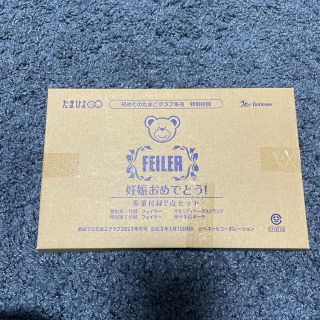 フェイラー(FEILER)の初めてのたまごクラブ冬号　付録　FEILER(母子手帳ケース)