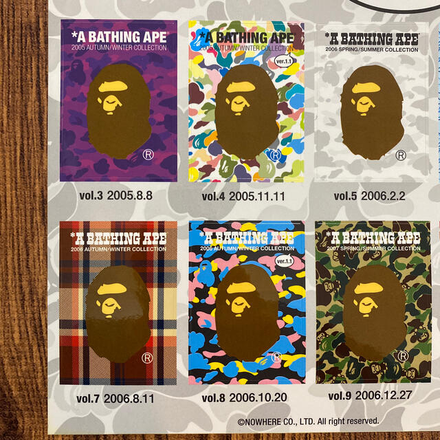 A BATHING APE(アベイシングエイプ)のA Bathing Ape シール その他のその他(その他)の商品写真