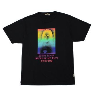 シュプリーム(Supreme)のdertbag JESUS SAVES FATED BLACK TEE(Tシャツ/カットソー(半袖/袖なし))