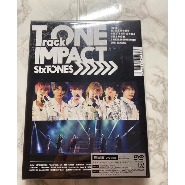 SixTONES TrackONE-IMPACT  【初回盤】DVD