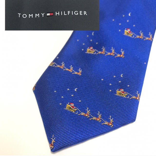 TOMMY HILFIGER(トミーヒルフィガー)のトミーヒルフィガー　TOMMY HILFIGER ネクタイ  サンタ　トナカイ メンズのファッション小物(ネクタイ)の商品写真