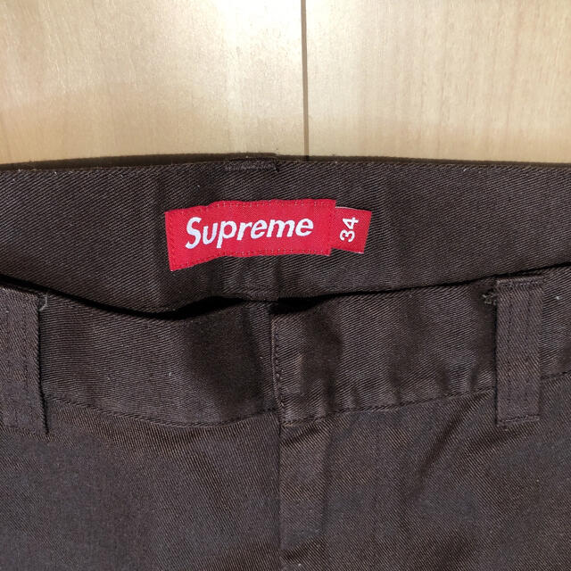 Supreme(シュプリーム)のSupreme Work Pants 34 Brown メンズのパンツ(ワークパンツ/カーゴパンツ)の商品写真