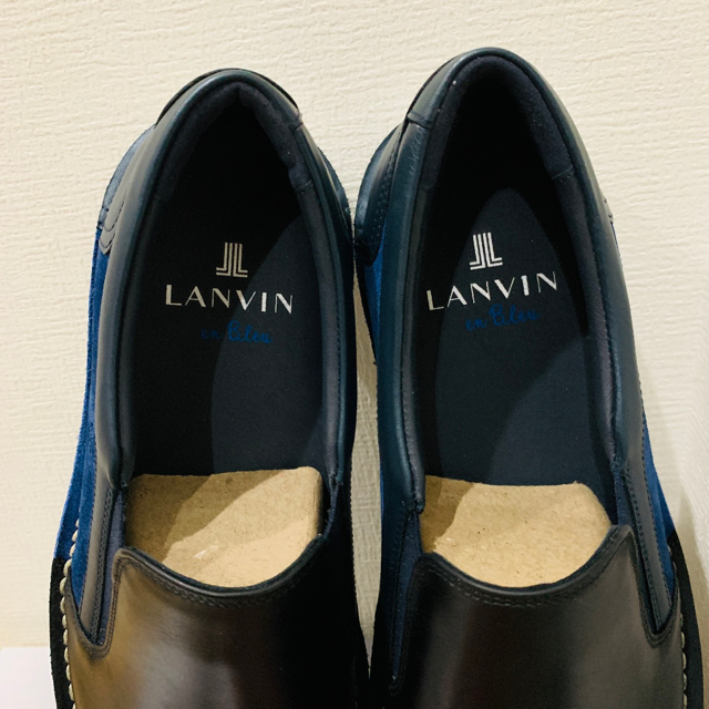 在庫定番 LANVIN en Bleu - スリッポンシューズ／ランバン オン ブルー(LANVIN en Bleu)の通販 by