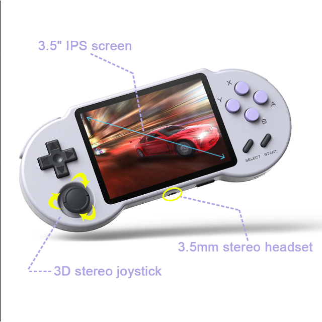 携帯用ゲーム機本体【新品】PocketGo S30 おまけ付【すぐ遊べます】