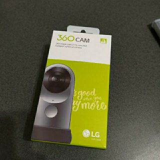 エルジーエレクトロニクス(LG Electronics)のLG 360度 CAM VR カメラ LG-R105sdカード4GBおまけ付き(その他)