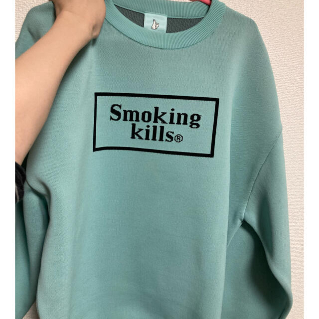 FR2月桃 smoking kills ニット トップス レディースのトップス(ニット/セーター)の商品写真
