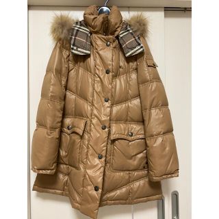 バーバリーブルーレーベル(BURBERRY BLUE LABEL)のBurberry ブルーレーベル　ダウンコート　38(ダウンコート)