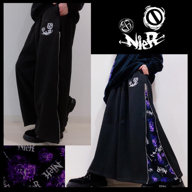 【十兎様専用】防寒仕様2WAY SIDEZIP WIDE PANTS レディースのパンツ(その他)の商品写真