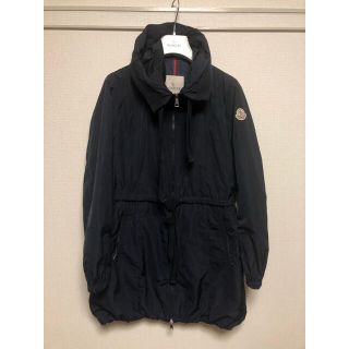 モンクレール(MONCLER)のモンクレール　ナイロン　パーカー　コート　紺　ネイビー　1 トパーズ(スプリングコート)