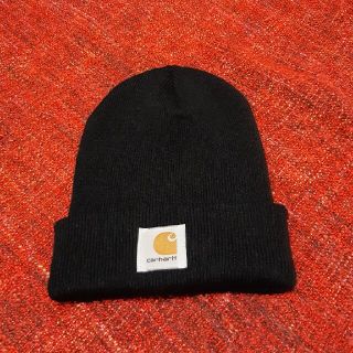 カーハート(carhartt)の帽子　ニット帽　ビーニー(ニット帽/ビーニー)