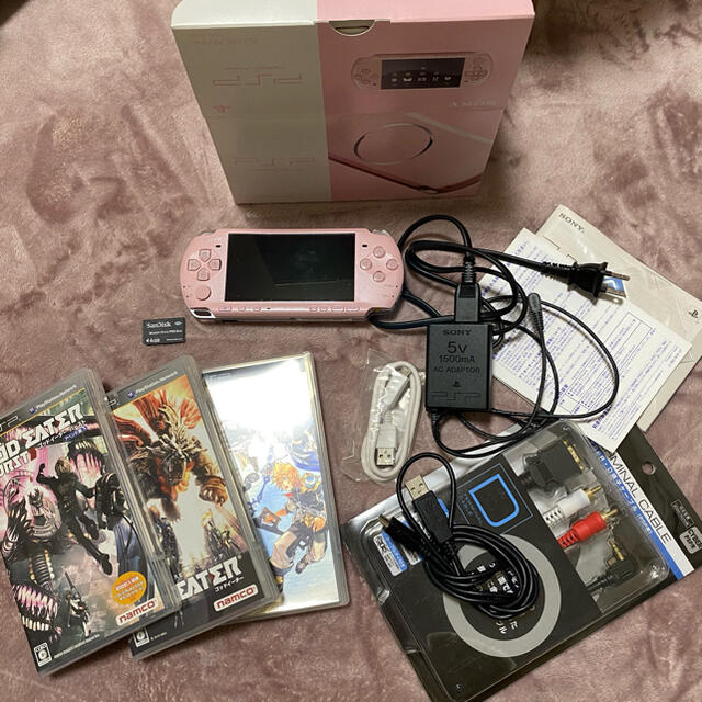 【美品】ブロッサムピンク　プレイステーションポータブル PSP-3000XZP