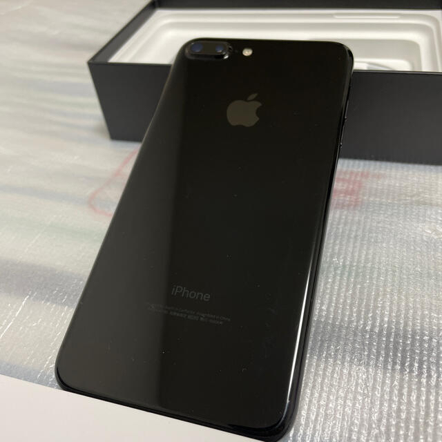 iPhone 7 plus 128GB JETBLACK SIMフリー