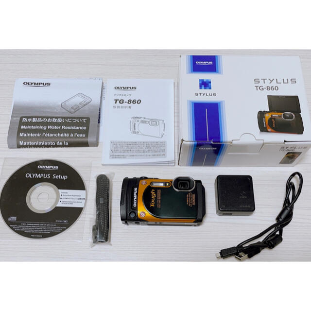 OLYMPUS オリンパス TG TG-860 ORANGE 好きに 11220円 www.gold-and
