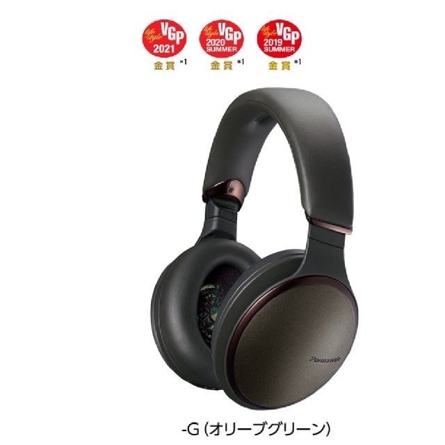 beatsパナソニックRP-HD600N-G  ノイズキャンセリングハイレゾヘッドホン